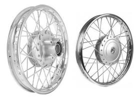 Par Roda Raiada Tork Fabreck Pop 100 110 Allen 4mm Aço Montada e Alinhada