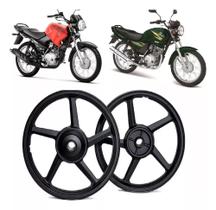 Par Rodas Liga Leve 5 Palitos Ybr Factor 125 Freio Tambor