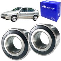Par Rolamento De Roda Dianteiro Fiat Brava 1999 A 2007 C/Abs