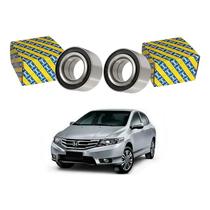 Par Rolamento Dianteiro City 1.5 Com Abs 2009 A 2014
