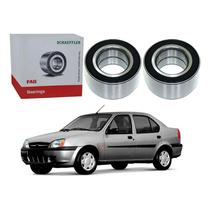 Par Rolamento Roda Dianteiro Fiesta Street 1.0 2000 A 2002