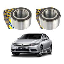 Par Rolamento Roda Dianteiro New Civic 1.8 2012 A 2014