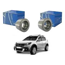 Par Rolamento Roda Dianteiro Skf Sandero Stepway 1.6 2007 A 2013