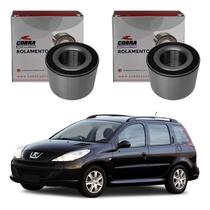 Par Rolamento Roda Traseiro 207 Sw 1.4 1.6 2009 A 2013