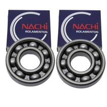 Par Rolamento Virabrequim Fazer 250 Lander Nachi Dir/esq