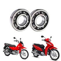 Par Rolamento Virabrequim Honda Pop 110 Biz 110 Original