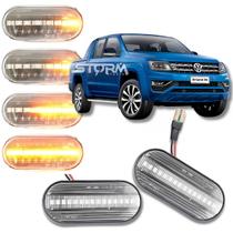 Par Seta Pisca Sequencial Vw Amarok Paralama Sinal Lampada Lateral Led 4motion Highline Trendline Comfortline Se S Extreme Ultimate 2.0 3.0 V6 Turbo