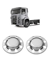 Par sobre tampa cubo cromado - tração constellation