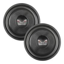 Par Subwoofer 15 Bomber Bicho Papão Bobina Dupla - 800 Watts RMS 4+4 Ohms