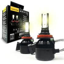Par Super Led 3200l Tipo Xenon 4300K Encaixe H8 H9 H11 H16 Lâmpada Automotiva
