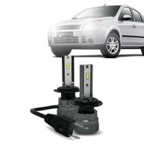 Par Super Led Mini Rayx Fiesta Sedan 07 À 11 Alto Baixo Milha