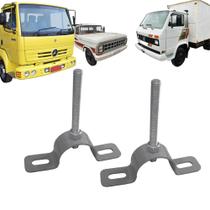 Par suporte calota traseira caminhão mb vw gm