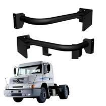 Par Suporte Central Ponteira Parachoque MB 1620 Atron LD LE