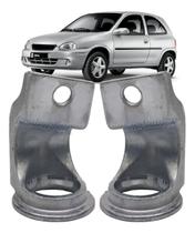 Par Suporte Coxin Radiador Superior Corsa Classic 94 a 2017