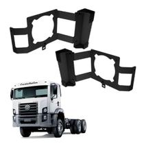 Par Suporte Farol Parachoque Adaptado Vw Constellation LD LE