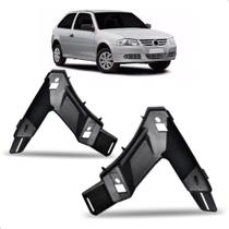 Par Suporte Guia de Parachoque Dianteiro Gol G4 2005 A 2014