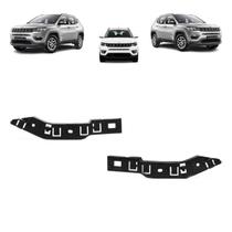 Par suporte guia jeep compass 2017 a 2021 parachoque dianteiro