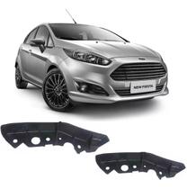 Par Suporte Guia Parachoque Dianteiro New Fiesta 2015 2016 2017 2018 2019