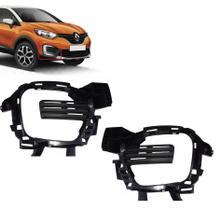 Par Suporte Moldura Farol Milha Captur 2017 2018 2019 Par Suporte Moldura Farol Milha Captur 2017 2018 2019