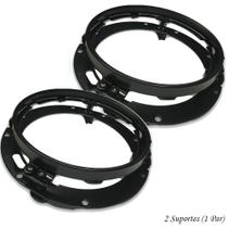 Par Suporte para Farol Universal 7 Polegadas de Metal LED Milha Angel Eyes