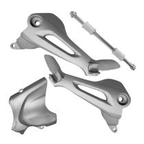 Par Suporte Pedaleira Titan150 2004 A 2008 Eixo Tampa Pinhão Par Suporte Pedaleira Titan150 2004 A 2008 Eixo Tampa Pinhão