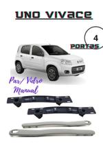Par Suporte Puxador mais Moldura FIAT UNO vivace 4 Portas Manual Par Suporte Puxador mais Moldura FIAT UNO vivace 4 Portas Manual
