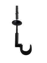Par Suporte Simples de Teto para Varão de Cortina 28mm