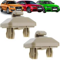 Par Suporte Trava Presilha Quebra Sol Audi A1 A3 A4 Q3 Bege