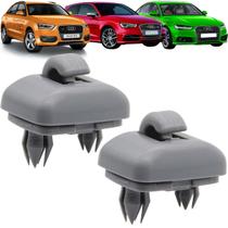 Par Suporte Trava Presilha Quebra Sol Audi A1 A3 A4 Q3 Cinza