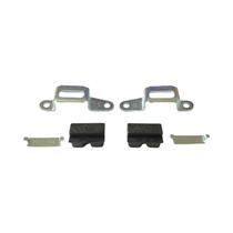 Par Suporte Trinco Fechadura Tampa Traseira S10 12/23 Cabine