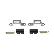 Par Suporte Trinco Fechadura Tampa Traseira S10 12/23 Cabine