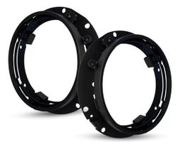 Par Suporte Universal Farol 7 Pol Jeep Land Led AngelEyes Par Suporte Universal Farol 7 Pol Jeep Land Led AngelEyes
