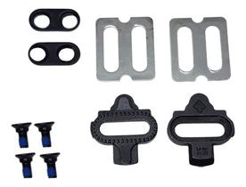 Par Tacos Taquinho Pedal Clip Bike Preto Sapatilha Spd Mtb V Par Tacos Taquinho Pedal Clip Bike Preto Sapatilha Spd Mtb V