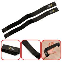 Par Tala Com Munhequeira Strap Para Treino de Academia Exercício Funcional e Musculação Par Tala Com Munhequeira Strap Para Treino de Academia Exercício Funcional e Musculação