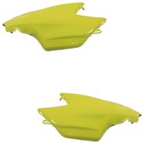 Par Tampa Lateral C100 Biz 1998 A 1999 Amarelo