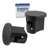 Par Tampa Parafuso Apoio Puxador Porta Palio Strada Original - Grafite