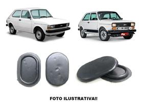 Par Tampão Oval Assoalhos Linha Fiat 147 Fiorino Oggi Spazio