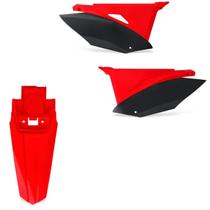 Par Tampas Number Lateral Biker Elite Com Paralama Traseiro