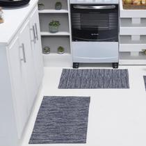 Par Tapete Jacquard Antiderrapante Cozinha Banheiro Quarto Par Tapete Jacquard Antiderrapante Cozinha Banheiro Quarto