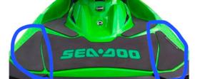 Par Tapetes Traseiros SPTS compatível Sea-Doo GTI/GTR/GTS