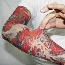 Par Tatuagem Falsa Segunda Pele Fake Tattoo Sleeve Manga - RR