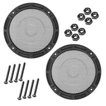 Par Telas Plásticas 8 Polegadas Com Parafusos Grade Arlem