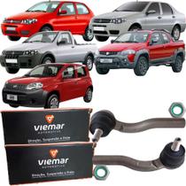 Par Terminal Direção Rosca Grossa Palio Siena Strada Viemar