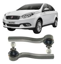 Par Terminal Ponteira Direção Fiat Grand Siena 2012 Até 2020