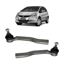 Par Terminal Ponteira Direção Honda Fit 2008 a 2013