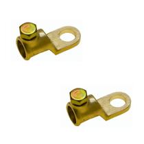 Par Terminal Ponteira P/ Bateria Grande P/ Cabo 10 A 25 Mm