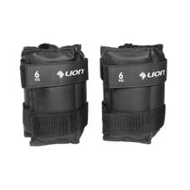 Par Tornozeleira Caneleira de Peso 6 kg Exercício Academia