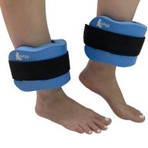 Par Tornozeleira Em EVA Hidroginástica 3 à 4kg DF1100 Azul Dafoca Sports