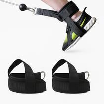 Par Tornozeleiras Puxador Polia Alça Cross Over Reforçada Profissional Consport Par Tornozeleiras Puxador Polia Alça Cross Over Reforçada Profissional Consport