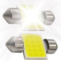 Par Torpedo 31MM LED Super Branca C5W 6000K Chip Cob Carro